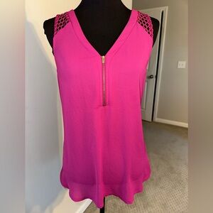 Express Pink Sleeveless Tank Top